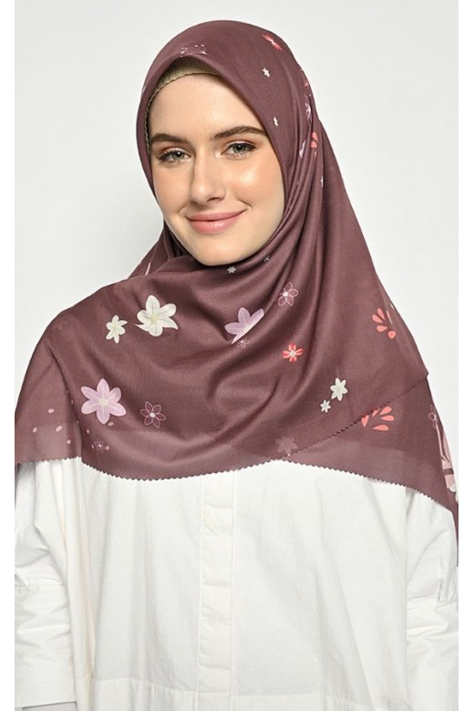 Virametha Jasmine Square Lasercut Lagoon Purple